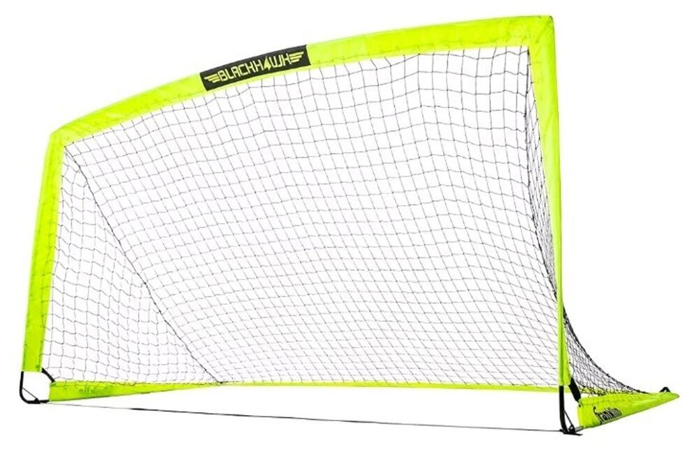 Franklin Sports Blackhawk Backyard Soccer Goal - Portable Pop Up 9x5